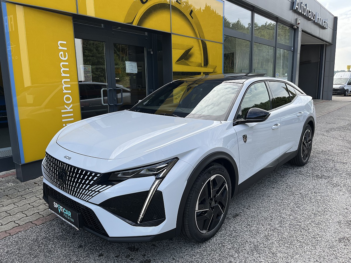 Peugeot 408 Hybrid 145 e-DCS6 GT!MATRIX LED,NAVI,KAMERA,PANORAMA,FOCAL!